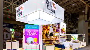cafe valley tradeshow booth skyline