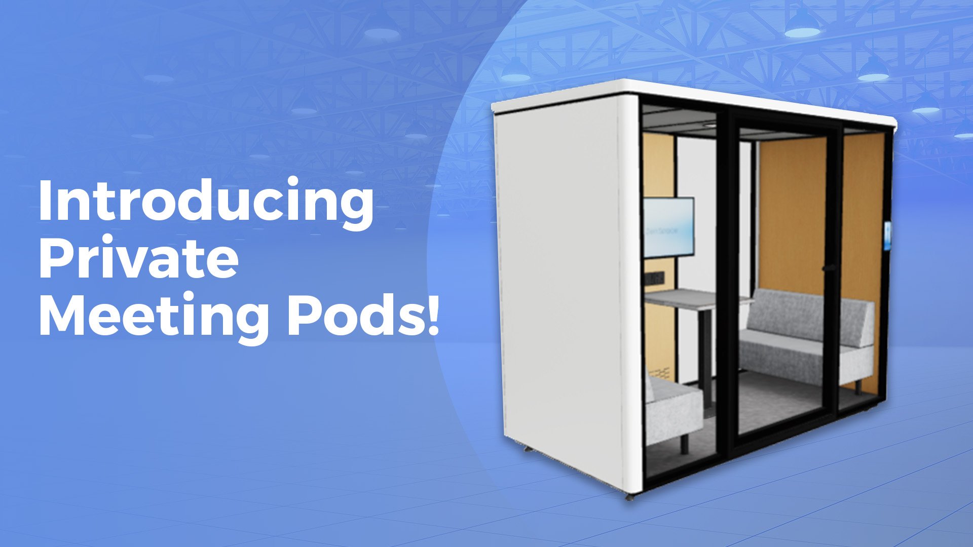 private meeting pods skyline